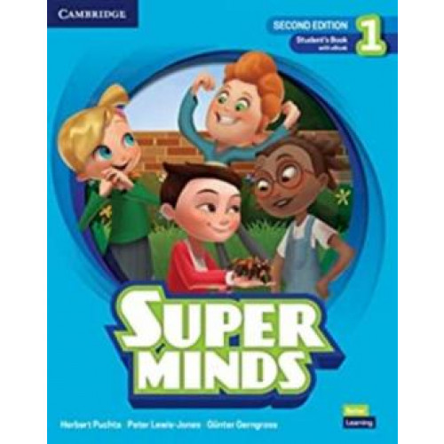 Super Minds 1 Students Book With Ebook - British English - 2nd Ed