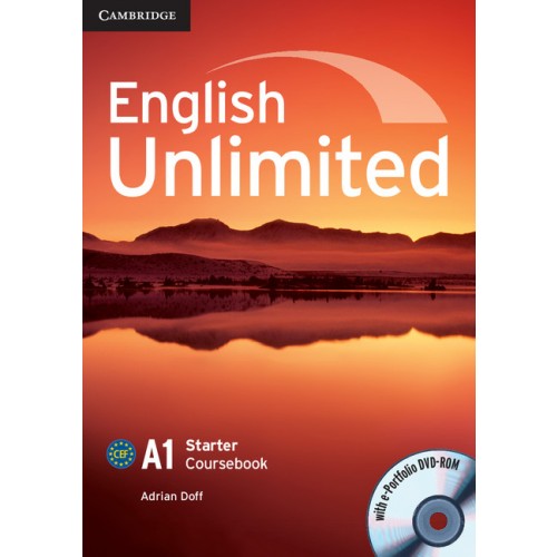 English Unlimited Starter A1 Coursebook w/ DVD ROM