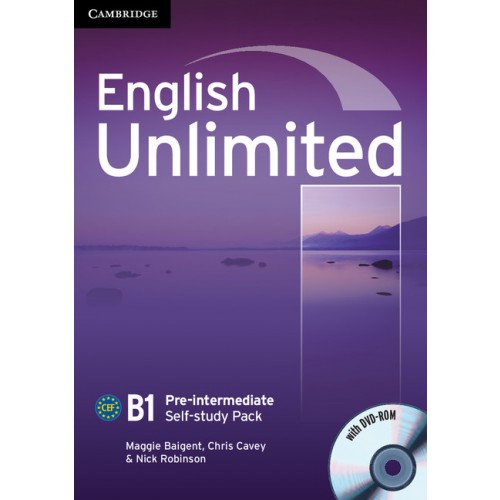 English Unlimited Pre-Intermediate B1 Workbook w/ DVD ROM