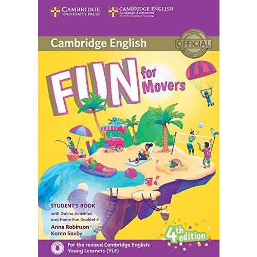 FUN FOR MOVERS Student's Book with Online Activities with Audio and Home Fun Booklet 2