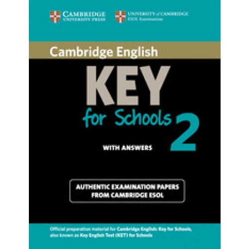 Cambridge English Key for Schools 2 Student's Book with Answers