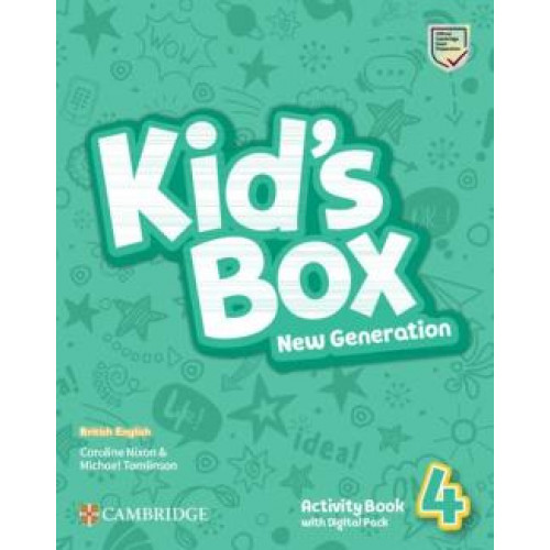 Kid´s Box New Generation 4 Activity Book With Digital Pack - British English - 3rd Ed