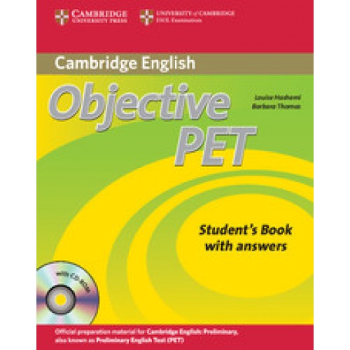 Objective PET Student's Book with answers with CD-ROM