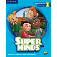 Super Minds 1 Students Book With Ebook - British English - 2nd Ed