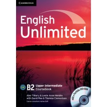 English Unlimited Upper Intermediate B2 Coursebook w/ DVD ROM