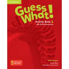 Guess What! 1 Activity Book w/ Online Resources British English