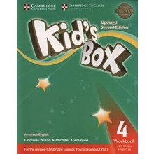 AMERICAN KIDS BOX (UPDATED) 4 WB W/ONLINE RESOURCES 2ED