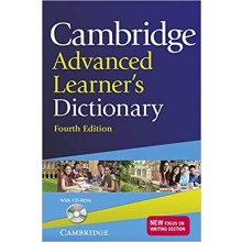 Cambridge Advanced Learner's Dictionary with CD-ROM 4th Edition