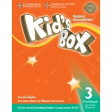 AMERICAN KIDS BOX 3 WORKBOOK W/ONLINE RESOURCES UPDATED 2ED
