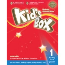 KIDS BOX 1 ACTIVITY BOOK W ONLINE RESOURCES UPDATED 2ED