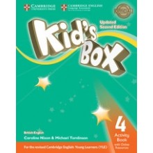 AMERICAN KIDS BOX 4 ACTIVITY BOOK W ONLINE RESOURCES UPDATED 2ED