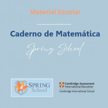 Caderno de matemática