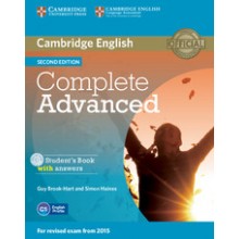 Complete Advanced Student's Book with Answers with CD-ROM