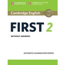 Cambridge English First 2 Student's Book without answers