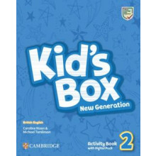 KIDS BOX NEW GENERATION 2 ACTIVITY BOOK WITH DIGITAL PACK