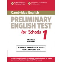 Cambridge English Preliminary for Schools 1 Student's Book without Answers